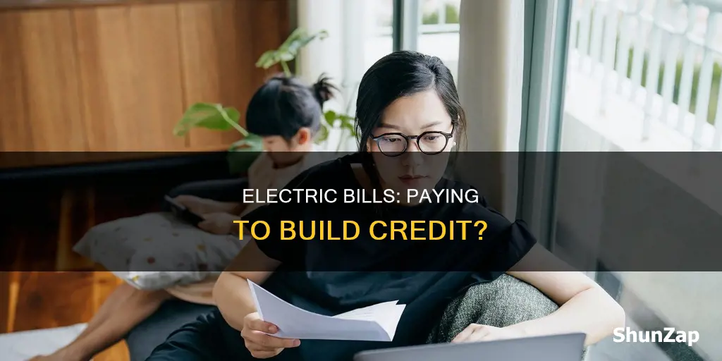 does pay ing for electric build credit