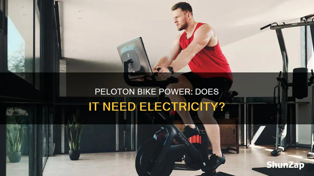 does peloton bike require electricity