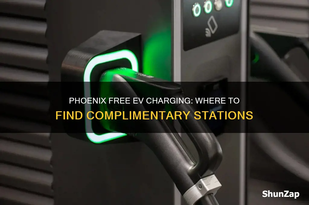does phoenix have free electric car charging stations