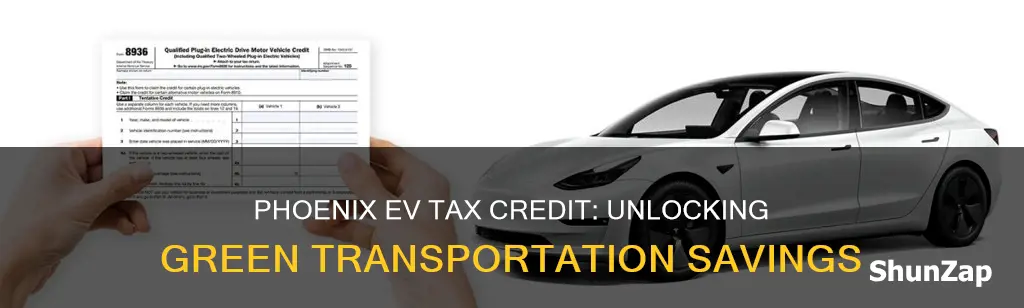 does phoenix offer electric vehicle tax credit