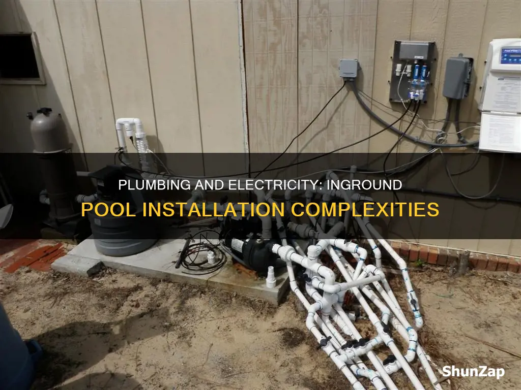does plumbing and electricity prevent inground pools