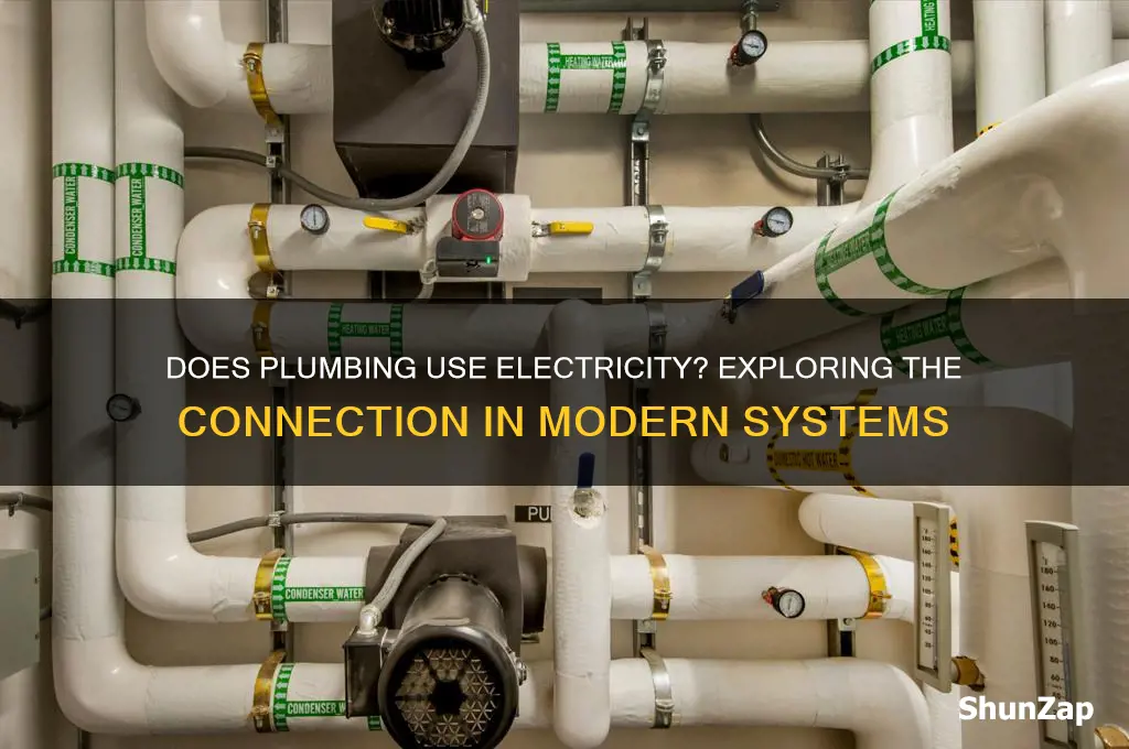 does plumbing use electricity