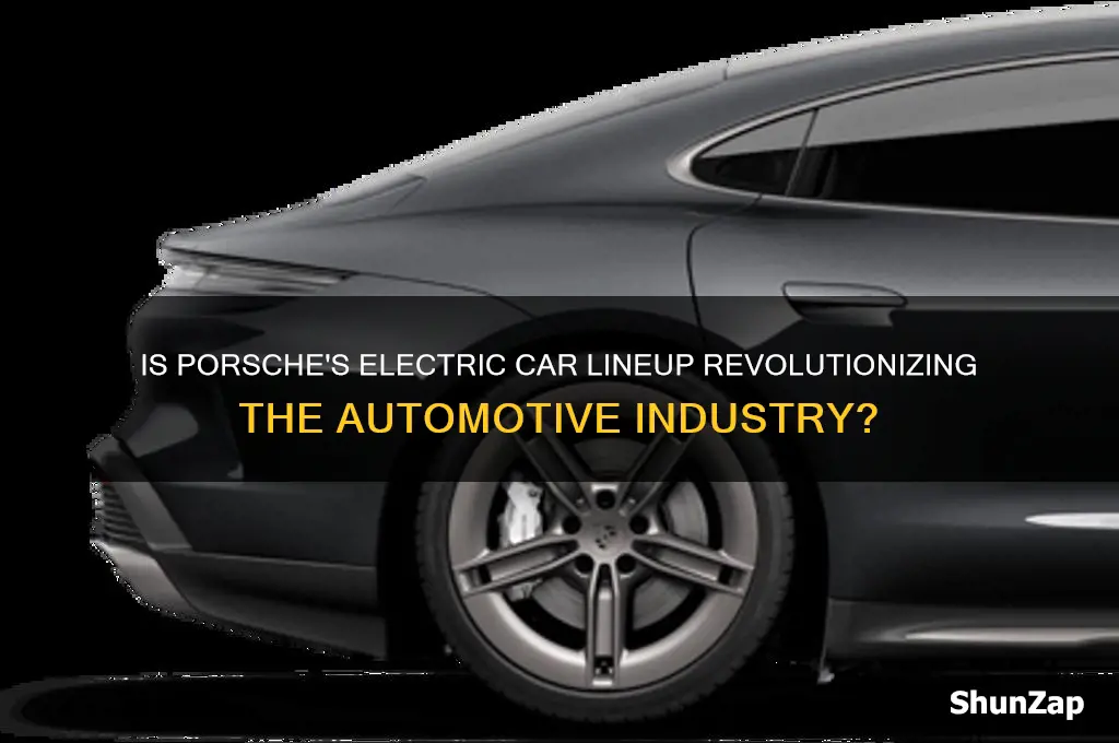 does porsche have an electric car