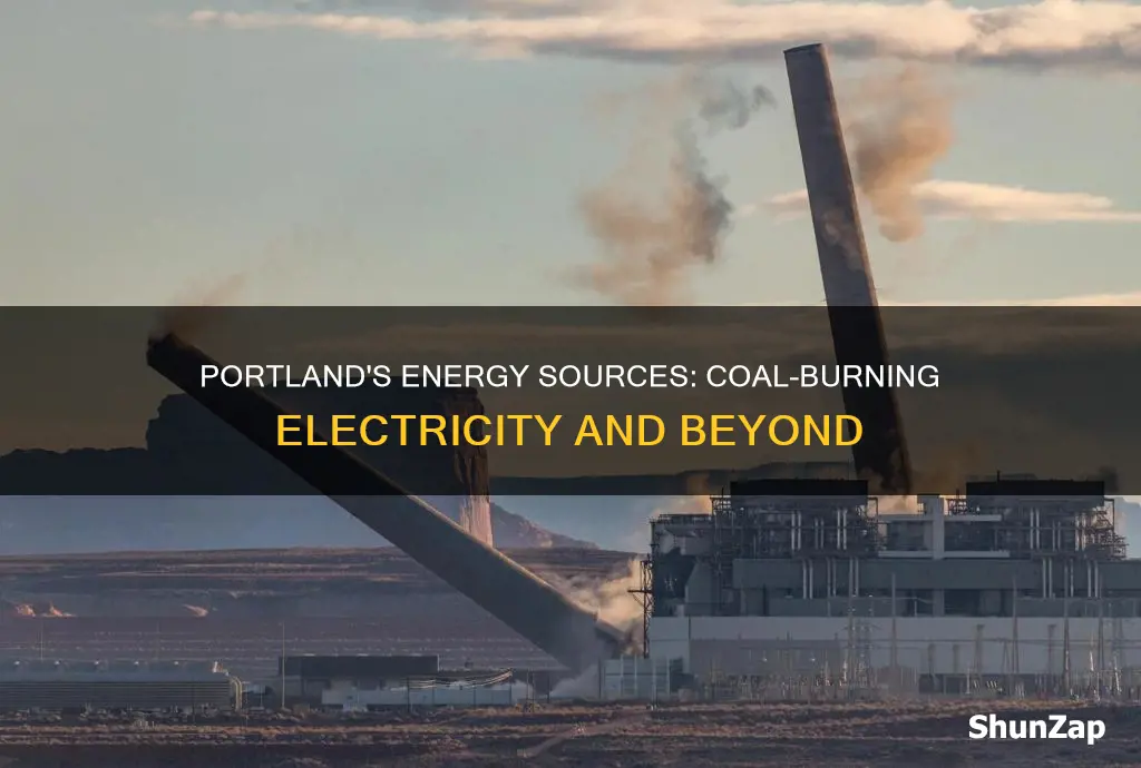 does portland have any coal burning electricity
