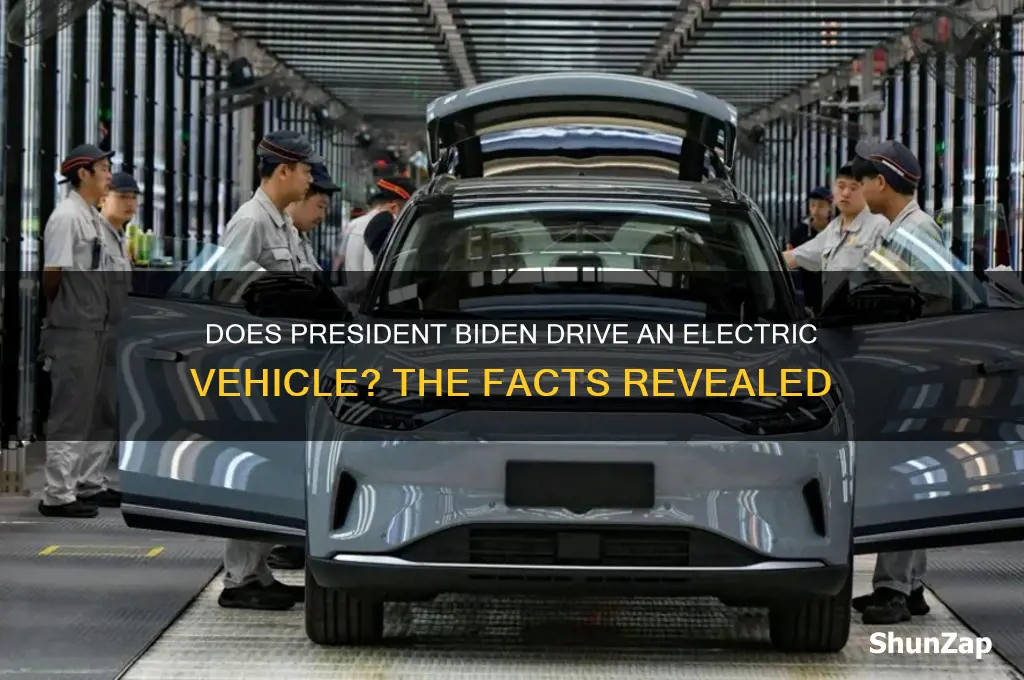 does president biden own an electric car