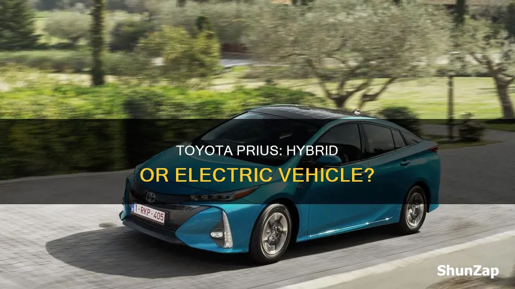 does prius count as electric vehicle