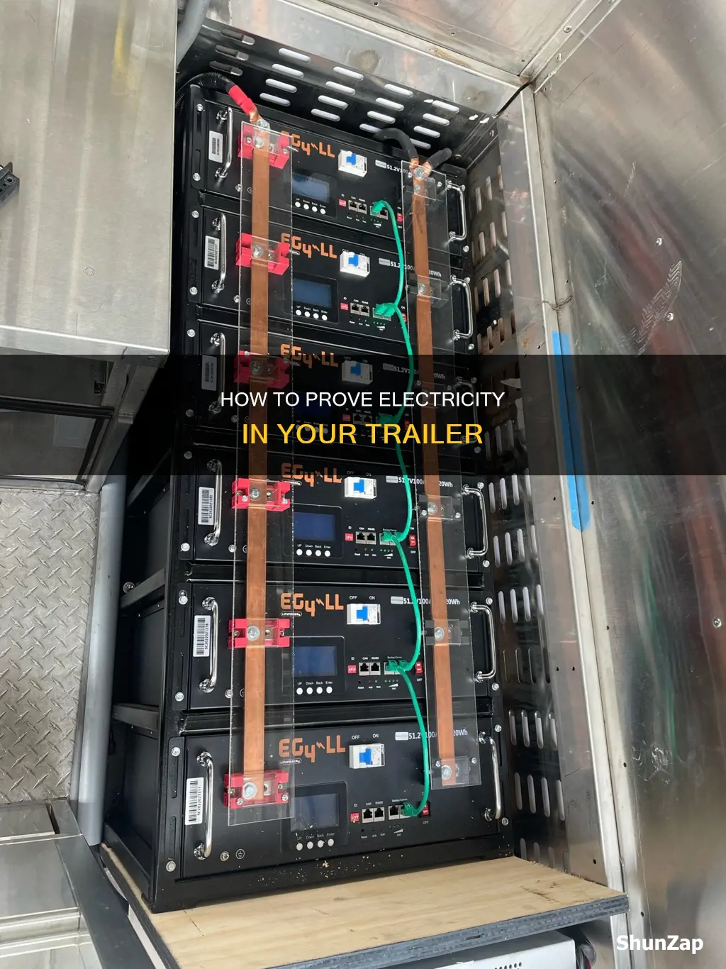 does propve you electricity in a trailer