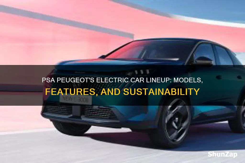 does psa peugeot make electric cars
