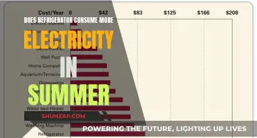 Refrigerator Electricity Usage: Summer's Impact Explored