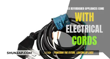 Refurbished Appliances: Electric Cords Included or Not?