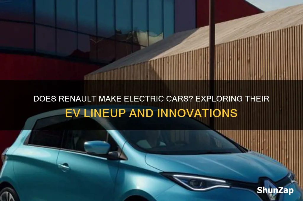 does renault make electric cars