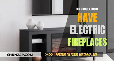 Rent-A-Center's Electric Fireplaces: Cozy Comfort, Conveniently Rented
