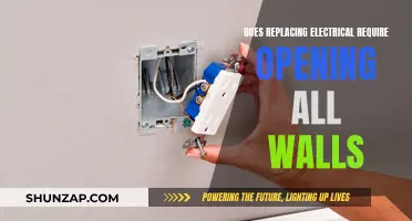 Electrical Work: Do You Need to Open All Walls?
