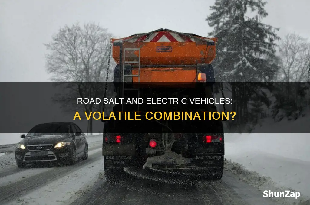 does road salt expode electric vehicles