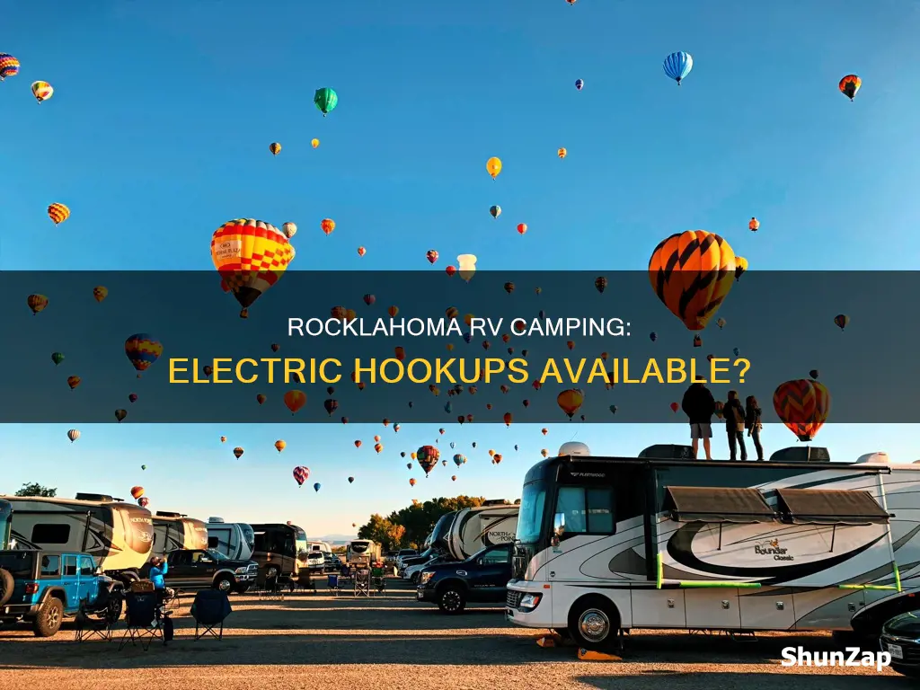 does rocklahoma rv camping have electric hookups