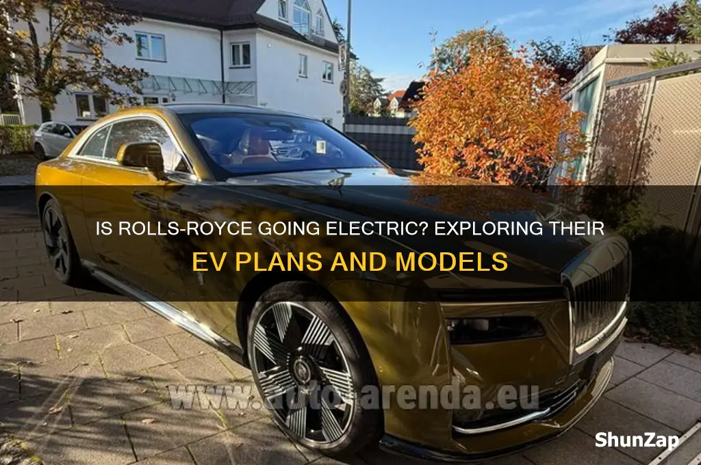 does rolls royce have an electric car