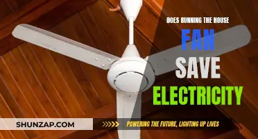 Running a House Fan: Electricity Saver or Waster?