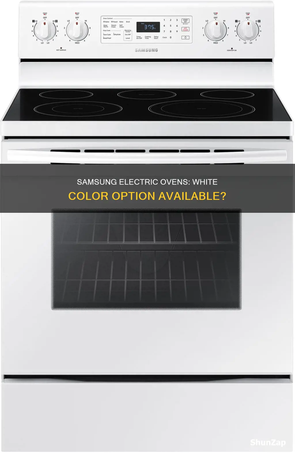 does samsung electric ovens come in white