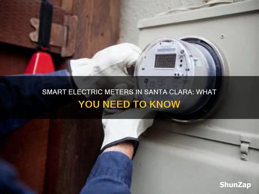 does santa clara have smart electric meters
