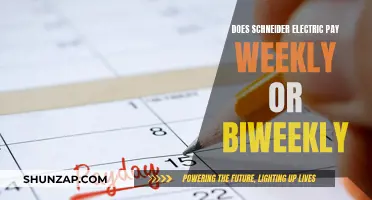 Schneider Electric's Payroll Schedule: Weekly or Biweekly Payments?