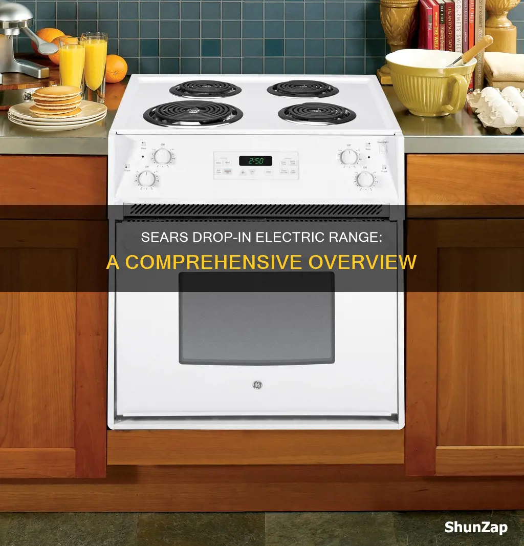 does sears have drop in electric range