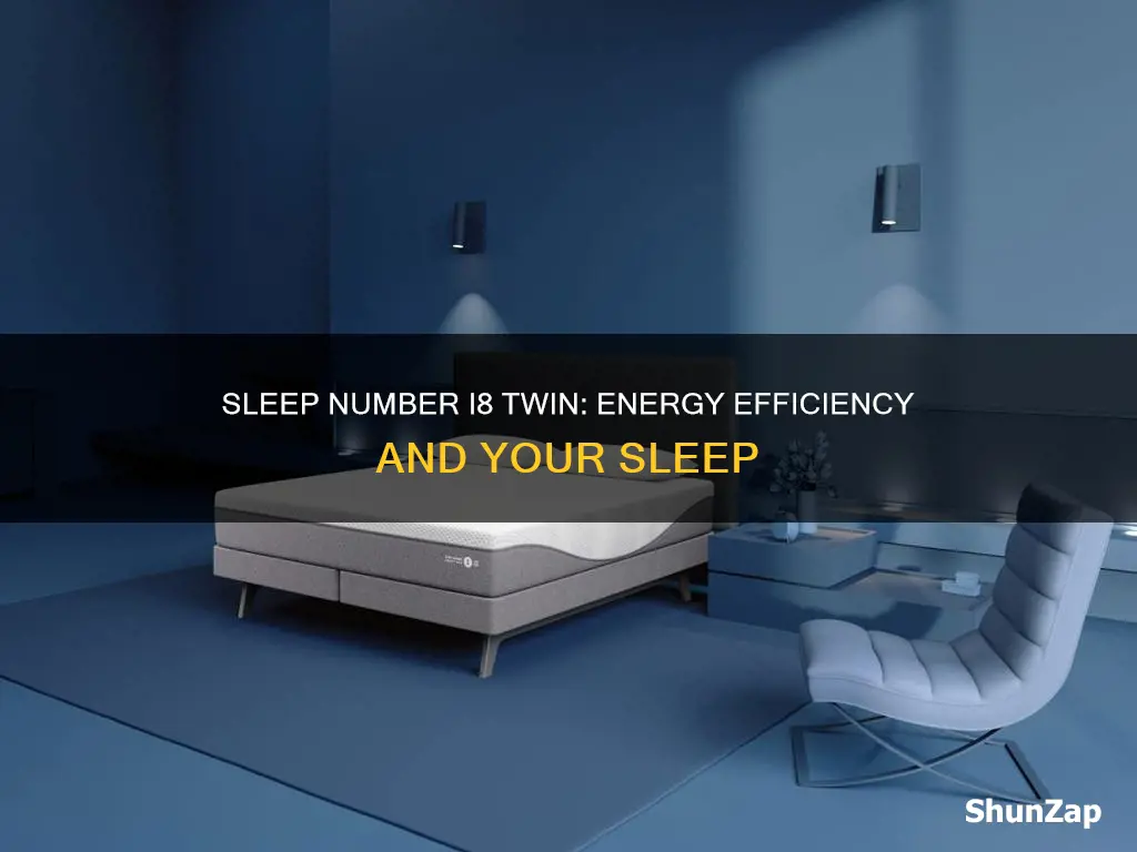 does sleep number i8 twin electrical usage