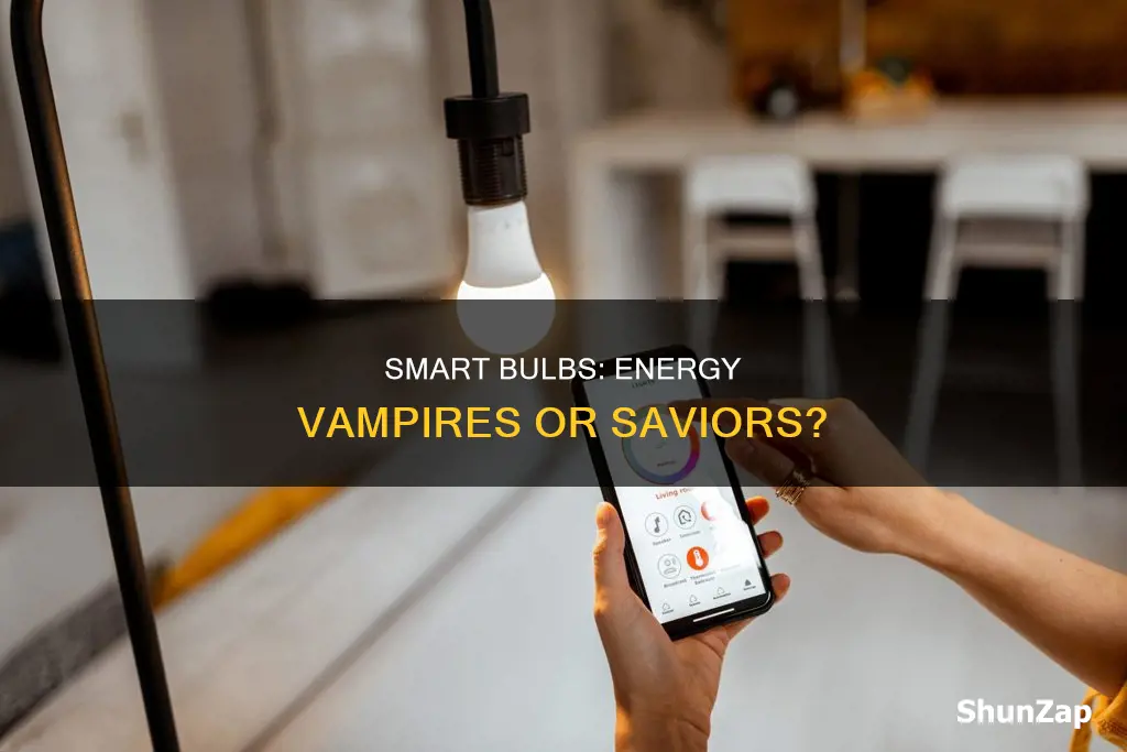 does smart bulb consume electricity when off