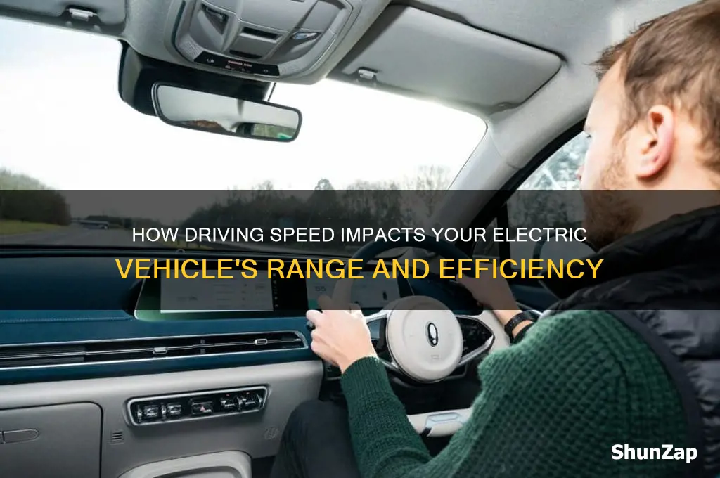 does speed affect electric car range