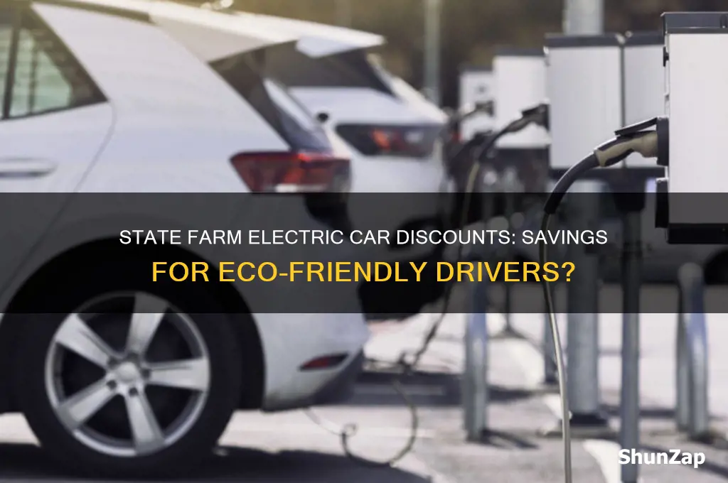 does state farm give discount for electric car