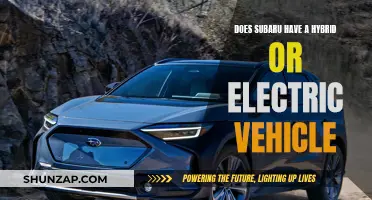 Subaru's Electric and Hybrid Vehicles: Exploring the Options