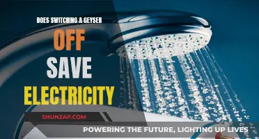 Turning Off Geysers: Energy Saving or Myth?