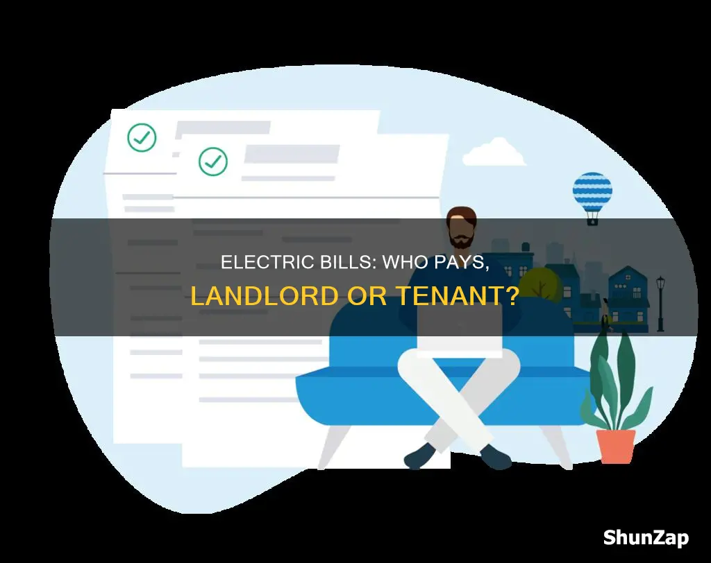 does tenant have to pay for electric