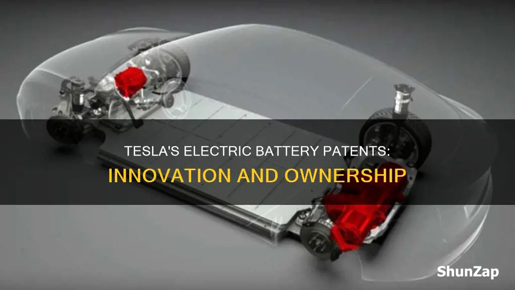 does tesla have patents on electric batteries
