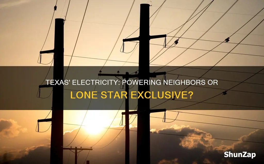 does texas sell electricity to other states