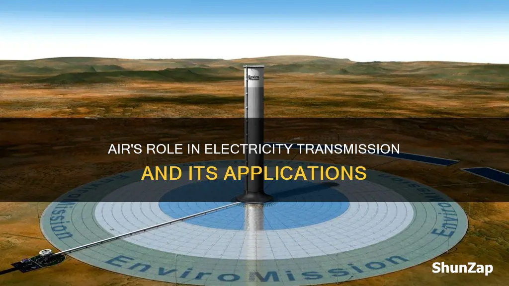 does the air help in moving electricity