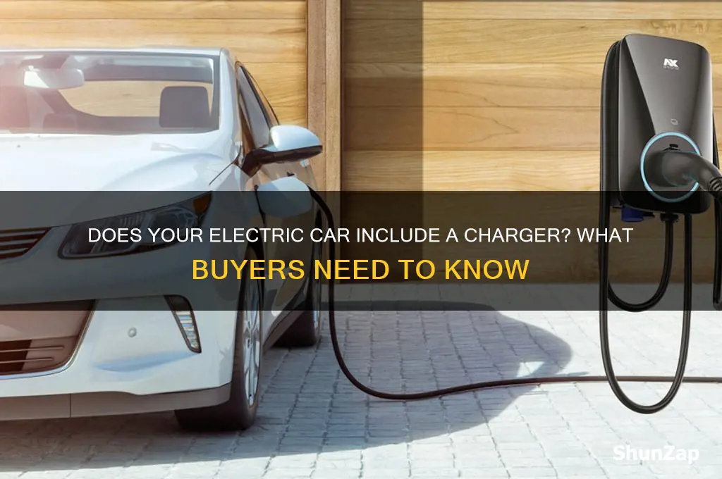 does the charger come with an electric car