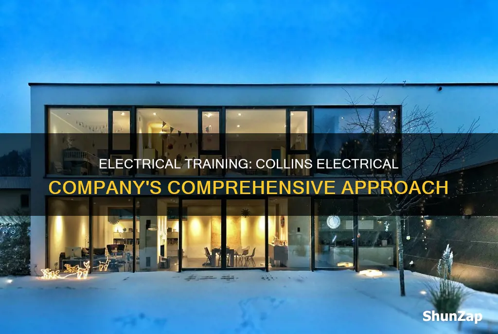 does the collins electrical company inc train