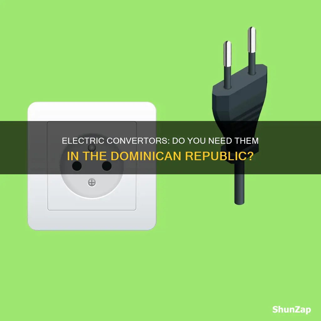 does the dominican republic require electric convertors