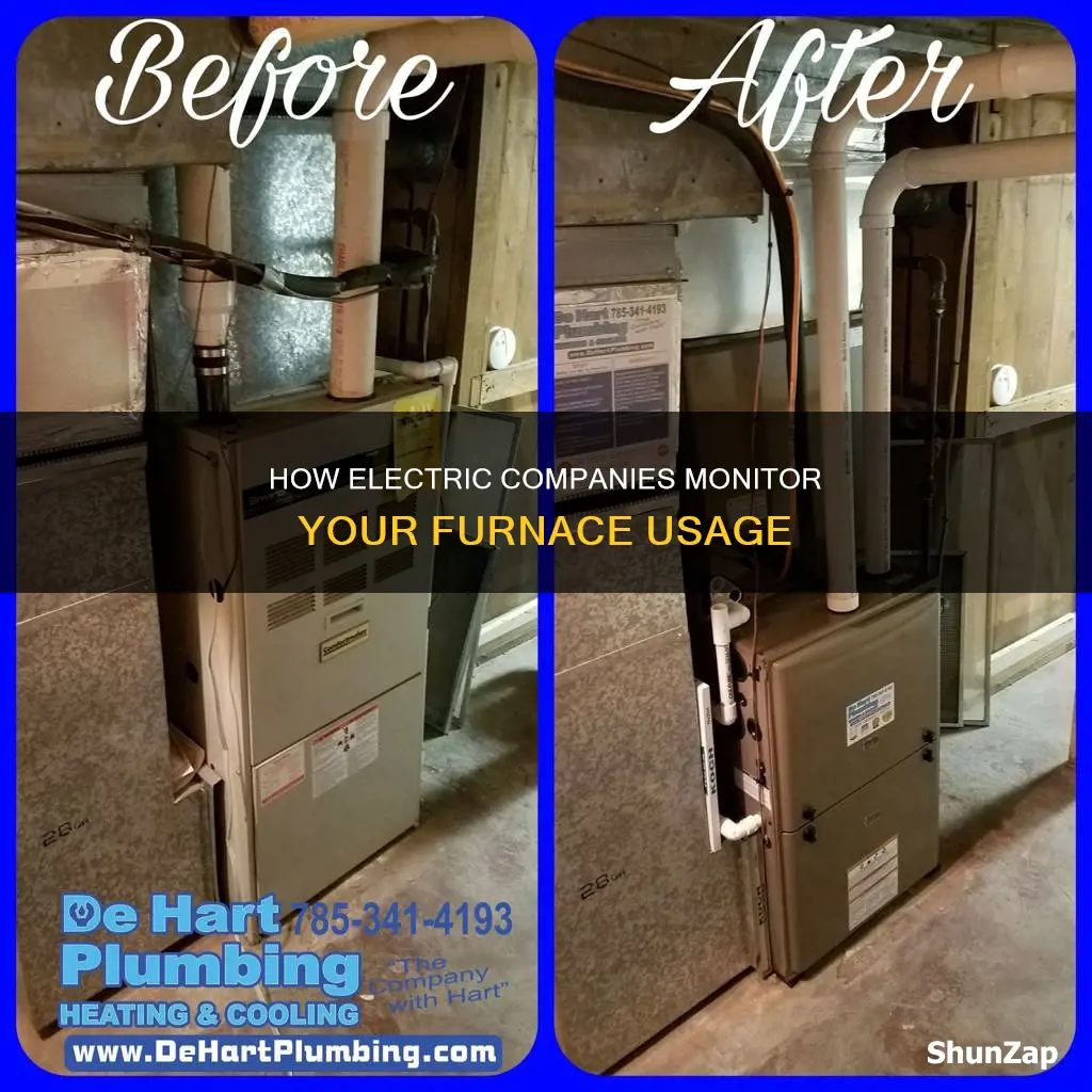 does the electric company know when your furnace is running