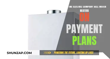 Electric Company: Payment Plans for Water Heaters?