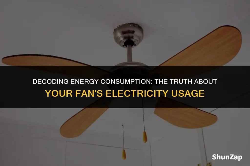 does the fan use a lot of electricity