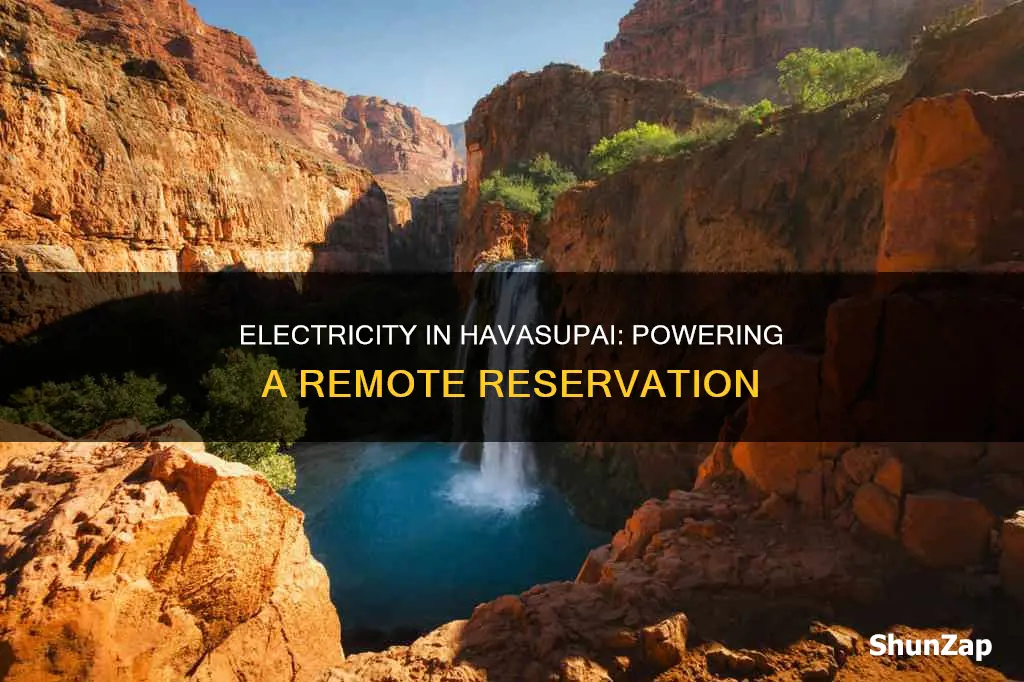 does the havasupai indian reservation have electricity