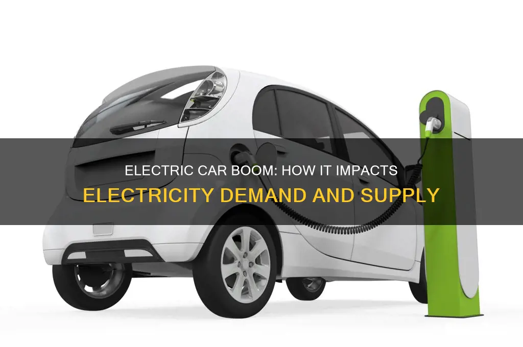 does the increase of electric cars increase amount of electricity