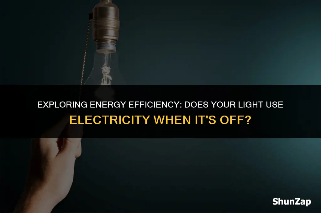 does the light use electricity when it