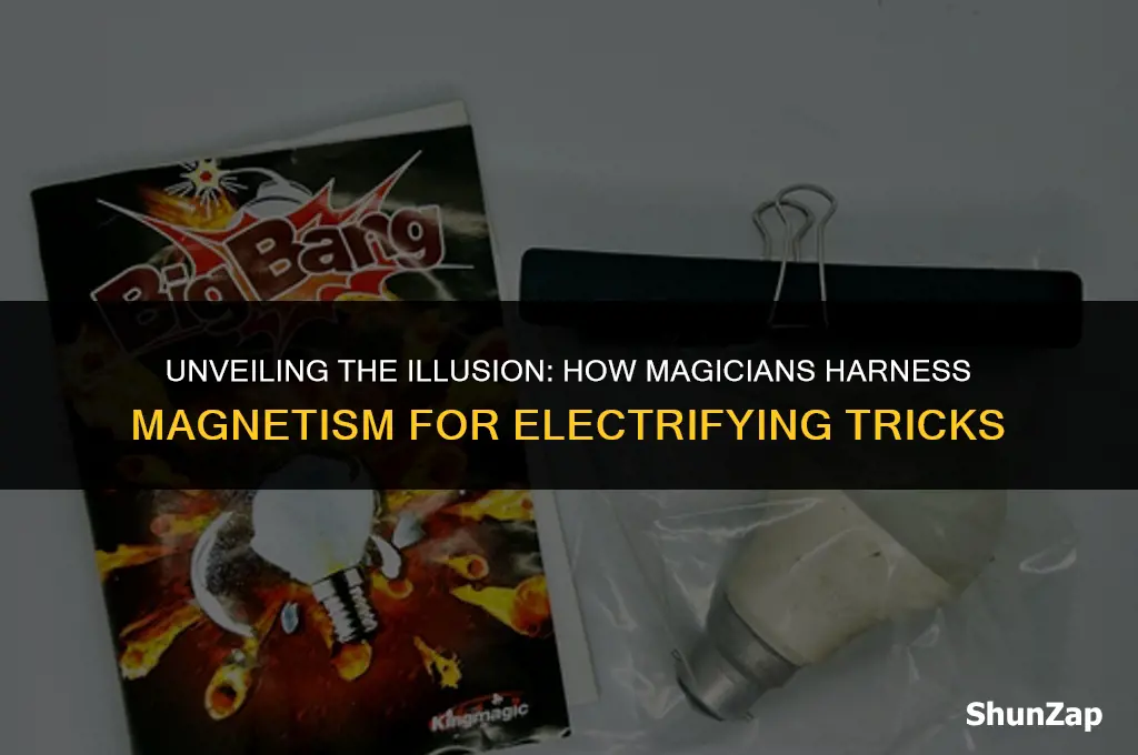 does the magicians use magnets to generate electricity
