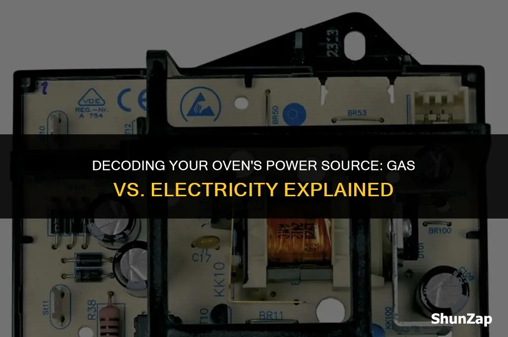 does the oven use gas or electricity