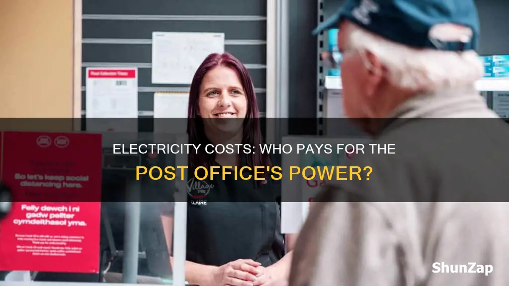 does the post office pay for electricity