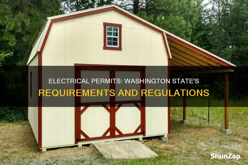 does the state of washington electrical permits