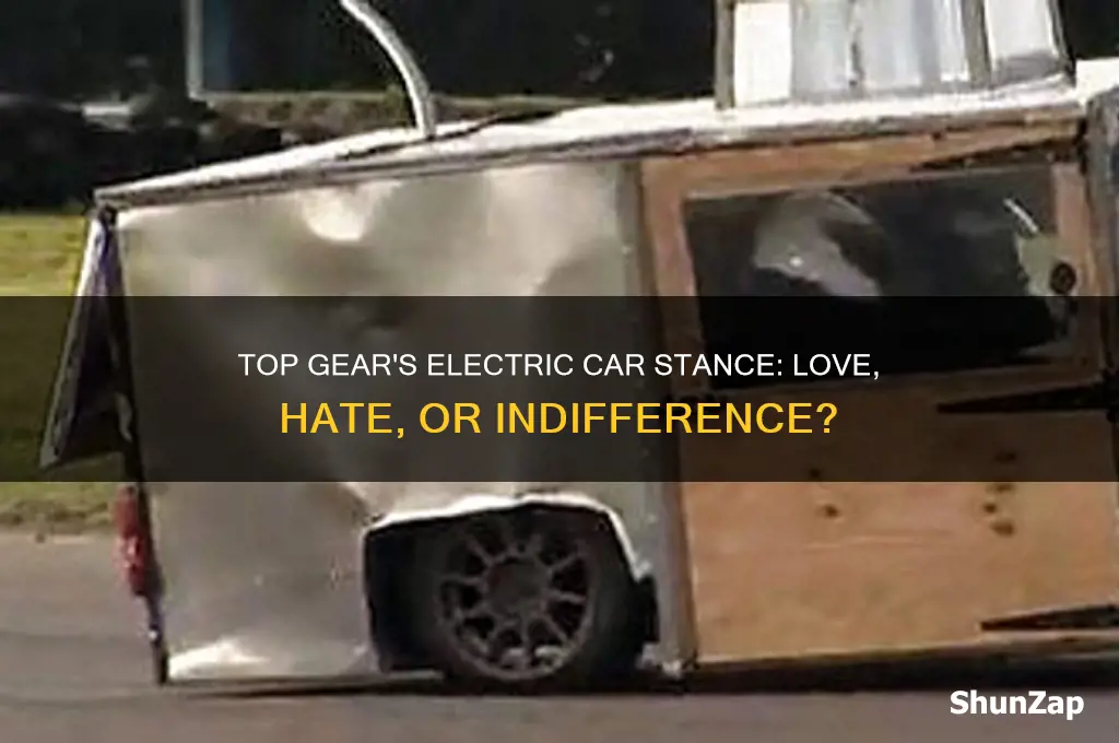 does top gear hate electrical cars