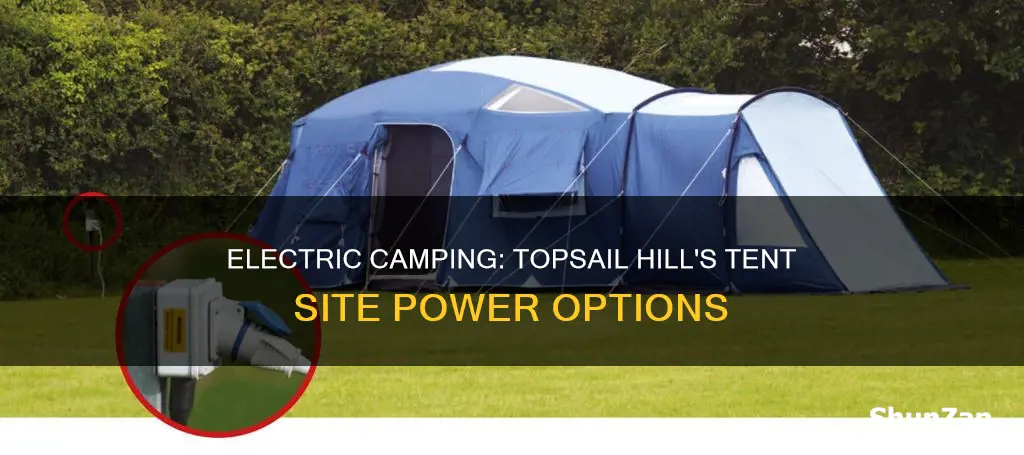 does topsail hill tent site have electricity